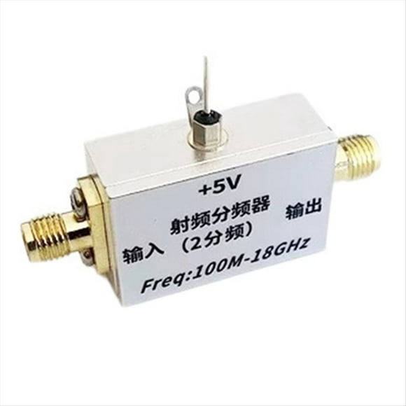 Preescalador de 100 MHz A 18 GHz, Divisor de Frecuencia 2, Conversión de Señal de Alta Frecuencia A Baja Frecuencia, Amplificador de Radio.