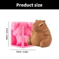 thumbnail image 4 of YIEMEEN Capybara Silicone Cake Molds Suitable for Home Baking Chocolate Mousse Creation, 4 of 8