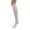 White, variant on SUPERHOMUSE Pressure Compression Socks Knee High Support Socks 30-40 mmhg Leg Pain Relief Socks Stockings Varicose Vein Relief Pain Support Socks - 5 Colors
