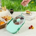 thumbnail image 4 of JIEMUCES Rotating Snack Container with Lid Spinner Bundle Portable Candy Box for Kids Candy Table Melon Plate Sealed Snack Box for Home Office School Picnic, 4 of 8