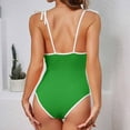 thumbnail image 5 of Swimsuit for Women 2024 Pimelu One-Piece Swimsuit for Women Womens One Piece Bathing Suit Ladies Adjustable Strap Slim Fit Athletic Swimsuit Summer Beach Solid Modest Swimwear, 5 of 7