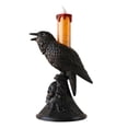 thumbnail image 1 of Crows Halloween Decorations, Halloween Crow Lantern Ghost Festival Prop Candlestick Pendant, LED Electronic Candlelight Pumpkin Lantern Night Light Decor, 1 of 8