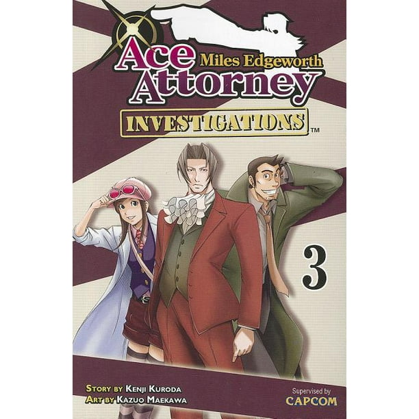 Miles Edgeworth Ace Attorney Investigations 3 Walmart Com