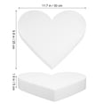thumbnail image 2 of FRCOLOR cake dummies Foams Cake Model Heart-shaped Cake Model Baking Cake Model Cake Dummy Model,11.81"X9.84"X1.97", 2 of 4