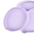 thumbnail image 2 of Platos de dibujos animados para niños, platos antideslizantes para alimentación de bebés, vajilla con ventosa no tóxica JShteea Libre de BPA, 2 of 9