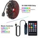 thumbnail image 4 of USB LED Music Control Strip Light RGB Tape String Lamp con 20 teclas RF Controller, 4 of 8