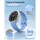 thumbnail image 3 of Correa de reloj MoKo para Samsung Galaxy Watch 40/44/46 mm, color azul, 3 of 7