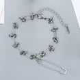 thumbnail image 1 of Pulsera con pasador para mujer, joyería única, portátil, clásica, ajustable, regalos para el día de la madre, para boda, fiesta de disfraces, Acción, 1 of 8