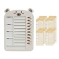 thumbnail image 2 of Tableau de Planification Quotidienne avec Papier Vierge, Planificateur d'Affaires, Ours Beige, 2 of 6