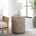 thumbnail image 4 of Uttermost Starshine Contemporary Firwood and MDF Side Table in Gray, 4 of 6