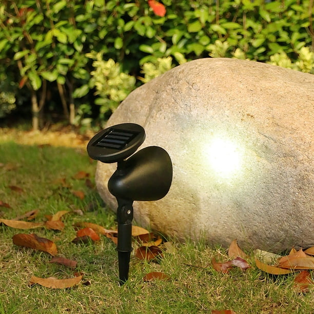 Foco solar para exteriores, foco solar para exteriores, luz LED para jardín, foco solar para paisaje, muy versátil