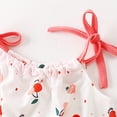 thumbnail image 6 of CAICJ98 Girls Toddler Baby Summer Clothes 3 6 12 18 Months 2T 3T 4T 5T Girls Outfits Sleeveless Tank Top Shorts Set 2 Pcs (Beige,18-24 Months), 6 of 6