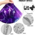 thumbnail image 6 of Yuyamidu Lightning Print Gaming Chair Cover 4 Piece with Armrest Covers Soft Gaming Chair Covers Slipcovers Scratch Proof Removable Protector for Reclining Racing Gaming Game Chairs, 6 of 7
