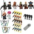 thumbnail image 1 of 35Pcs Space War Series Clone Legion Building Block Toy, Bounty Hunter Action Figures with Bookmark, Minifigures Gift For Boys Girls Fans, 1 of 10