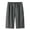 Dark Gray, variant on Men's Quick Dry Hiking Shorts Lightweight Training Sports Shorts Casual Loose Fit Mid Length pants With Zipper Pockets Black L