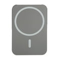 thumbnail image 2 of Cargador inalámbrico cuadrado de succión magnética de 15W NikouMX soporte para teléfono móvil para coche gris, 2 of 8