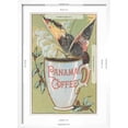 thumbnail image 5 of Art.com Butterfly Drinking Panama Coffee Giclee Print by Found Image Press, White Frame Wall Art, 17" x 23", 5 of 5