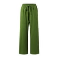 thumbnail image 6 of Women's Casual Pants Lightweight Relaxed Fit Trousers With Ties For Everyday Wear And Summer Outings, 6 of 8