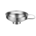 thumbnail image 3 of RO Embudo Embudo de acero inoxidable, embudos de grado alimenticio de calidad, fácil de almacenar con soporte para anillos, apto para lavavajillas 2 piezas, 3 of 5