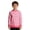 Watermelon Red, variant on Kids Striped Long Sleeve Crewneck Sweatshirt, Boys Girls Casual Pullover Top, Soft Comfortable Everyday Wear, Classic Hoodless Sweatshirt for Children(Orange,11-12 Years)
