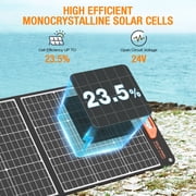 GRECELL Solar Panel Flexible Foldable 200W Portable High-Efficiency for Power Station