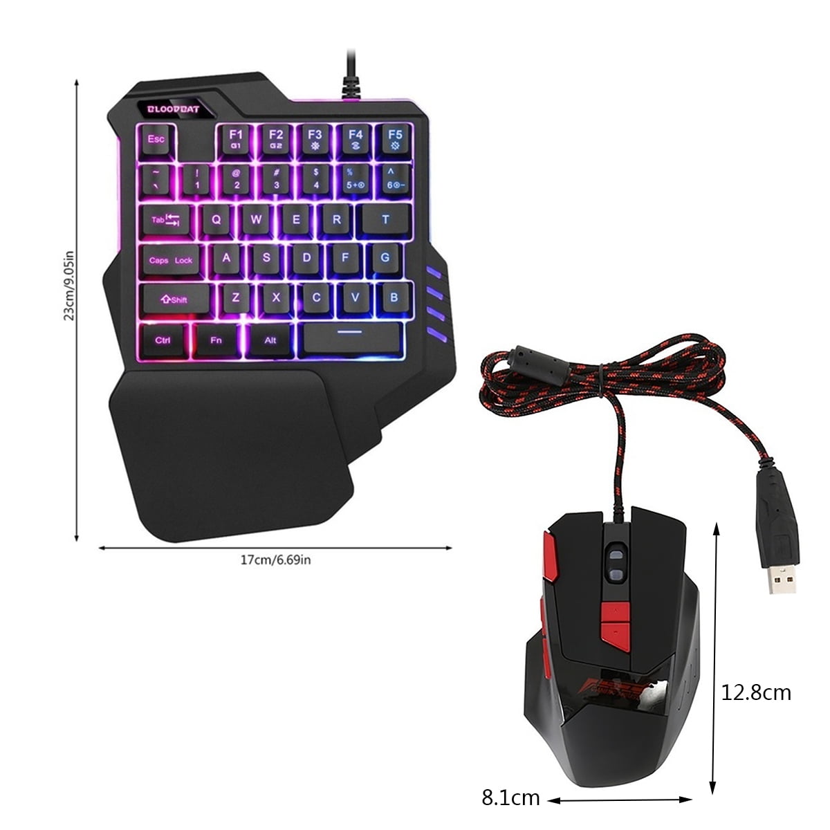 Gaming Mechanical One-handed Keyboard Hand Game Left Hand Game Keypad