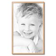 thumbnail image 2 of ArtToFrames 20x33" Gold And Stained Brown Picture Frame, Gold Wood Poster Frame, with Regular Acrylic and 2 (FBPL-4766), 2 of 7