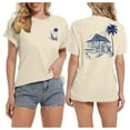 thumbnail image 1 of WEAIXIMIUNG T-Shirt Décontracté à Manches Courtes Col Rond pour Femmes, Saint-Valentin, 1 of 3