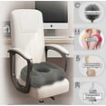 thumbnail image 2 of Cojín ortopédico para aliviar el dolor - Almohada inflable para hemorroides durante el embarazo, el coxis y las llagas - Soporte posparto, 2 of 3