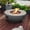 Grey, variant on 60" Propane Fire Pit Table – 60,000 BTU Outdoor Gas Fireplace, Concrete Build with Electronic Ignition & Hidden Storage, Converts to Natural Gas, All-Weather Design for Patio, Backyard, or Garden
