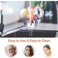 thumbnail image 3 of Manual Citrus Press, Lemon Press, Anti-caustic, Very Resistant, 7 Cm Diameter Manual Orange Press For Kitchen, Bar, Restaurant, 3 of 5