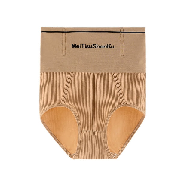 Ropa interior de cintura alta para mujer, moldeadora de cintura posparto, de algodón, para la entrepierna, la cadera y el vientre, fuerte y delgada para verano
