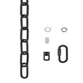 thumbnail image 2 of Aspen Creative 21119-91, 1 Feet Heavy Duty Chain & Quick Link Connector in Matte Black, 9 Gauge, 2 of 5