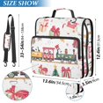 thumbnail image 2 of FORMRS Zipper Binder with Shoulder Strap 2-inch Ring 500 Sheet Capacity File Bag, Christmas Penguin, 2 of 5