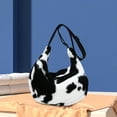 thumbnail image 3 of Bolso de hombro para mujer, cálido, suave, informal, con cremallera, de gran capacidad, para invierno, para fiestas, vacaciones, viajes Negro Soledad Bolso de hombro para mujer, 3 of 9