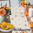 thumbnail image 4 of Thanksgiving Fall Table Runner, Autumn Thanksgiving Kitchen Dining Table Decoration for Home Party Decor 13x120 Inches, 4 of 9