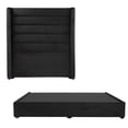 thumbnail image 1 of Base cama King Size DICASA cabecera Polar Negro, 1 of 5