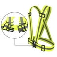thumbnail image 2 of HANCELANT 2 Piece Adjustable Safety Security High Visibility Reflective Vest Gear Stripes Jacket, 2 of 6