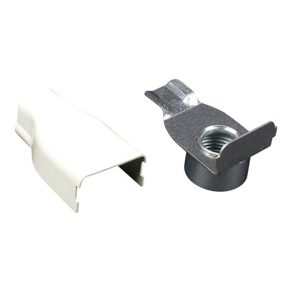 Wiremold Elbow Conduit Connector,Ivory,Steel V5784