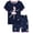 1# Blue, variant on Little Hand Toddler Girl Pajamas Set Dancing girl Summer Kids Pjs Cotton Sleepwear 2T