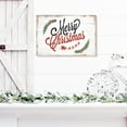 thumbnail image 7 of LifeSong Milestones "Merry Christmas" Wood Wreath Christmas Wall Art Decor for Home, 7 of 7