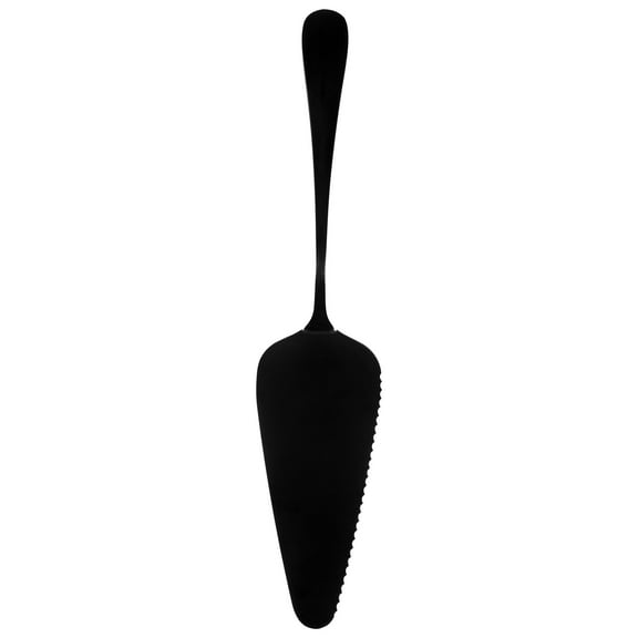 MRLESS Stainless Steel Cake Server with Serrated Edge (Golden)