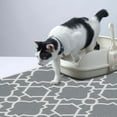 thumbnail image 1 of SussexHome Pets Ultra-Thin Cat and Dog Litter Mat for Litter Box - Washable Soft Natural Cotton Cat and Dog Litter Trapping Mat - Paws-Kind Slip Resistant Litter Catching Mat, 1 of 7