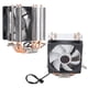 thumbnail image 5 of Ventiladores de refrigeración de la CPU de la computadora RGB Light 90mm 3pin CPU Cooler Plug and Play Toque directo para el trabajo para el juego ANGGREK Otros, 5 of 8