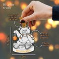 thumbnail image 4 of Personalized Birthstone Bear Birthday Month Sign Vintage Pewter Metal Christmas Ornament 2022 Year for Family (May (Emerald)) Gloria Duchin, 4 of 9