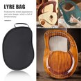 thumbnail image 4 of EVA Lyre Harp Carrying Bag Music Instrument Storage Bag Polyester Lyre Bag, 4 of 8