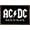 Bronze Framed Version, variant on AC/DC: Back In Black - Logo Wall Poster, 14.725" x 22.375"