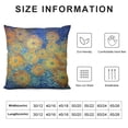 thumbnail image 6 of COMIO  Throw Pillow Cover Retro Flowers Vintage Design Mandala Paisley Pattern Tribal Boho Abstract Circle Decor Lumbar Pillow Case Cushion for Sofa Couch Bed Standard Queen 2pc, 6 of 6