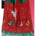 thumbnail image 3 of China Poblana Girls Folklorico Tri-Color Dress Set W/Eagle Sequin NWOT X-Small Skirt Length 24", 3 of 7