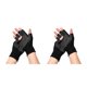 thumbnail image 4 of Soidarity Guantes de barra para motocicleta, guantes de Fitness, mitones sin dedos, cómodos, a prueba de viento, antideslizantes, accesorios Negro 5 sin dedos 2piezas, 4 of 6